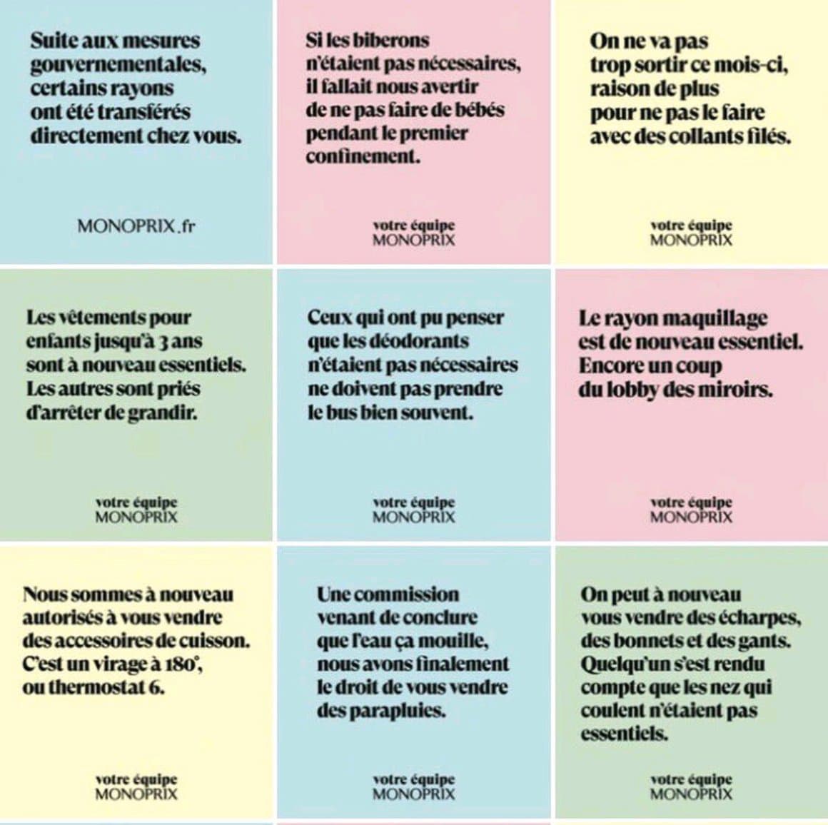 Que pensez vous de la communication de #monoprix ?
