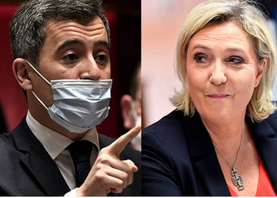 Selon vous qui va gagner le débat France 2 sur l'islamisme et l'immigration ? Marine Lepen ou Gérald Darmanin ?