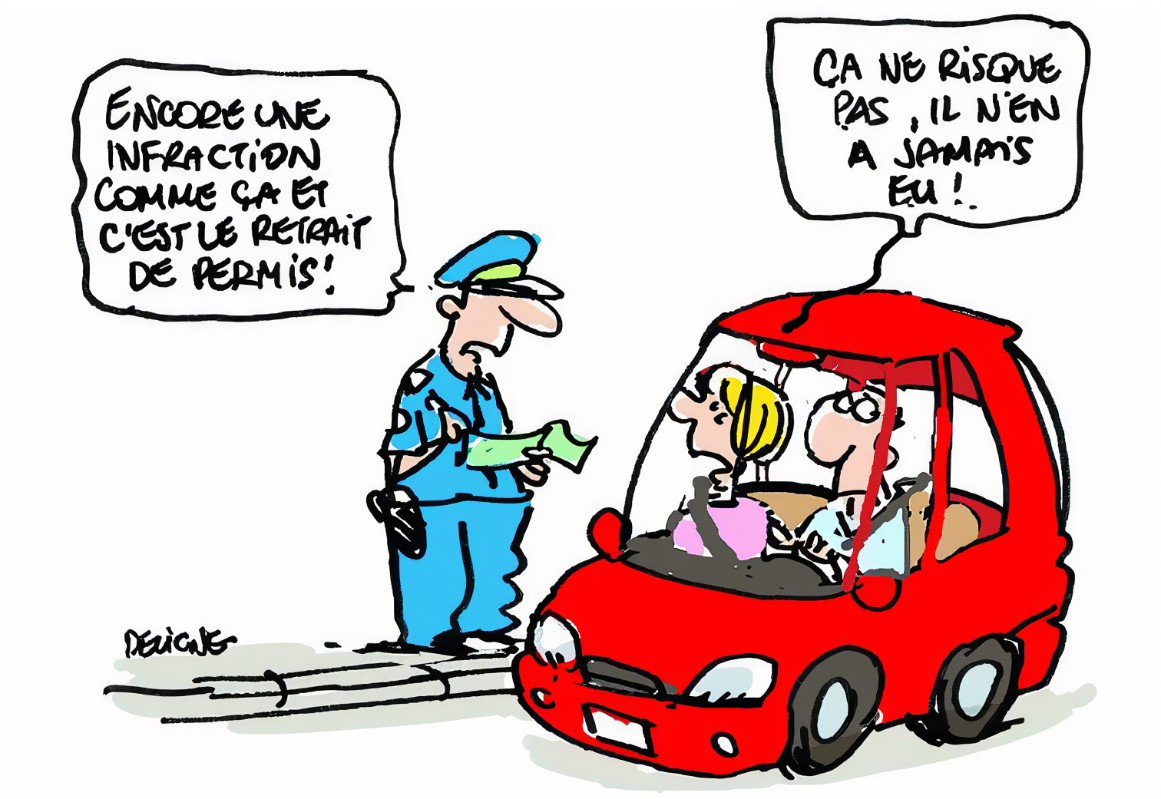 combien de point vous reste t'il sur votre permis de conduire ?