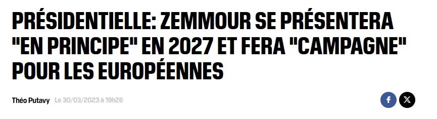 pour vous si il se représente, peut 'il refaire le meme résultat electoral ?