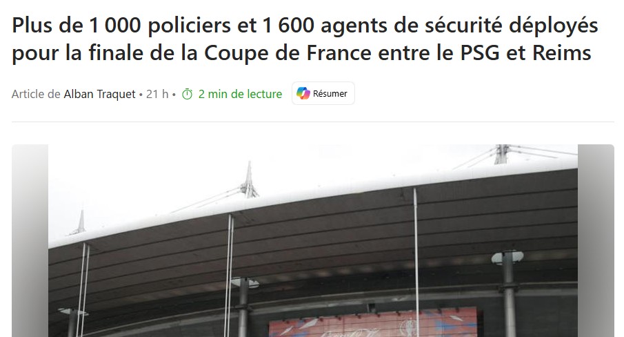 selon vous, est que les clubs devraient financer eux meme la sécurité des match sans utiliser 1000 policiers ?