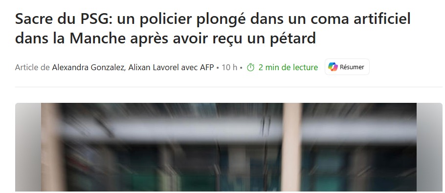pour vous, fêtez une victoire sportive justifie t'il un tel évènement dramatique ?