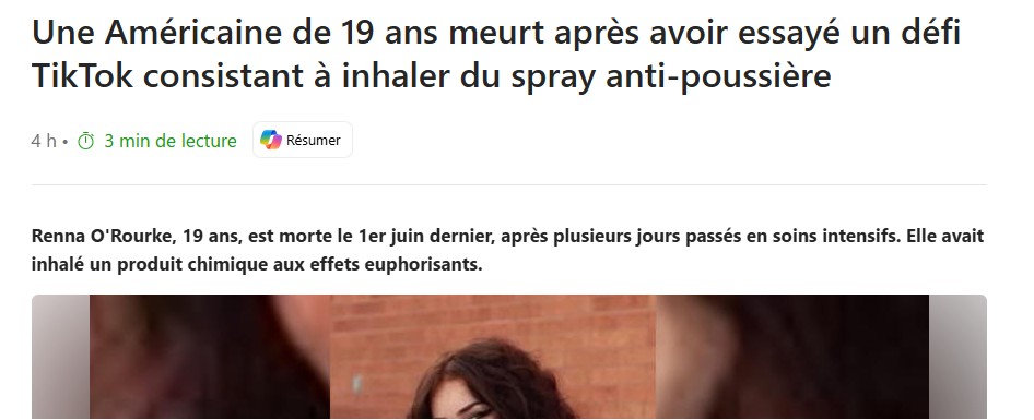 pour vous est que tik tok devrait beaucoup plus contrôlé ses publication sur son site ?