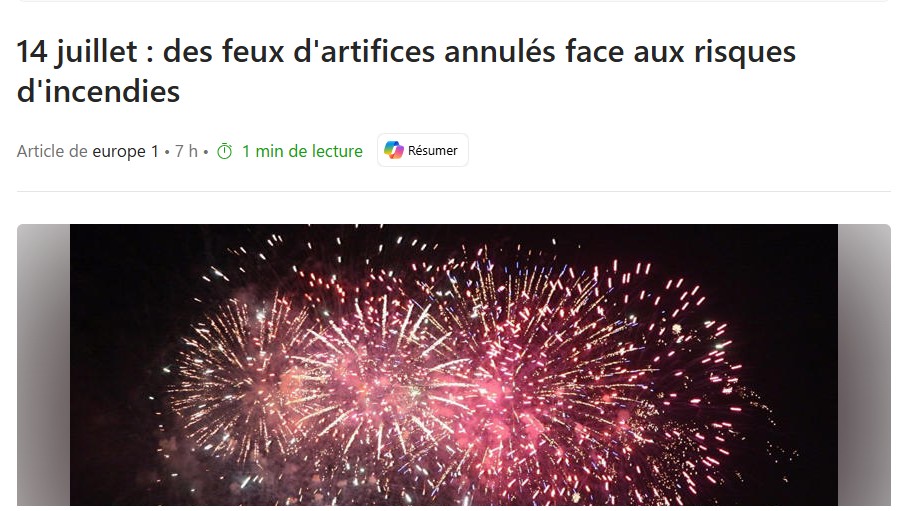 acceptez vous ces decisions pour éviter des incendies ?