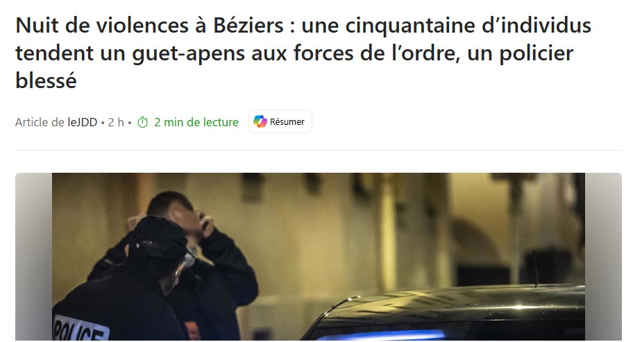 faut t'il faire appel à l' armée pour empêcher que des zones ne deviennent une zone de non droit