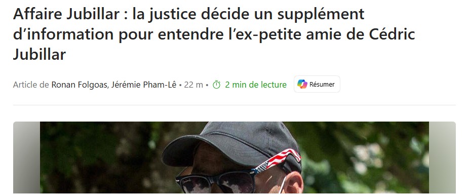 sera t'on un jour la vérité ?
