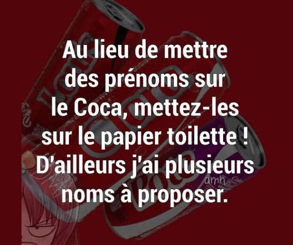 achèteriez du papier toilette personnalisé avec des feuille imprimé avec des nom prenons ou photo que vous désirez