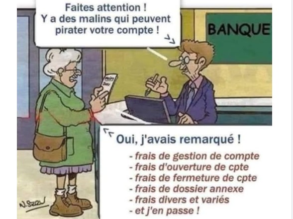 les banques font 'il payez trop de frais ?