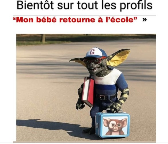 si vous aviez des enfants ou dans votre entourage, êtes vous content qui retournent à l'ecole ?