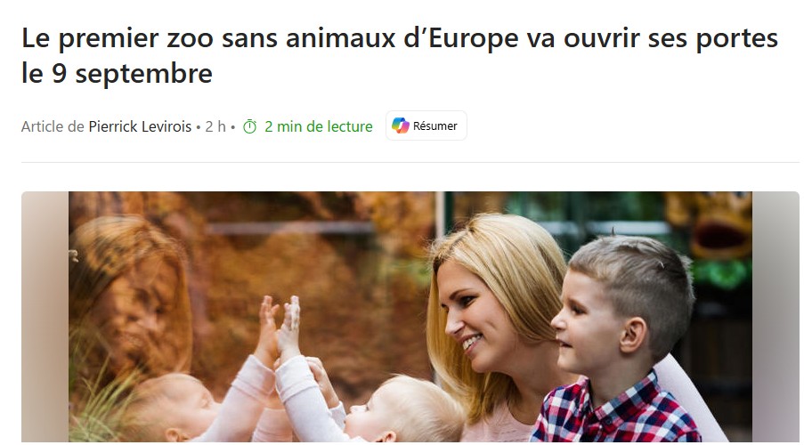 selon vous , y' a til un intérêt à admirer des animaux holographiques, robotiques ou animatroniques.?