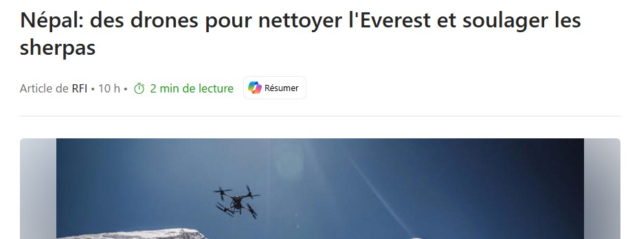 escalader l'Everest est t'il une raison pour abandonner ces déchets en haut ?