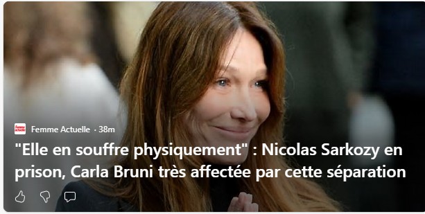 pour vous, est que Carla Bruni en fait trop ?