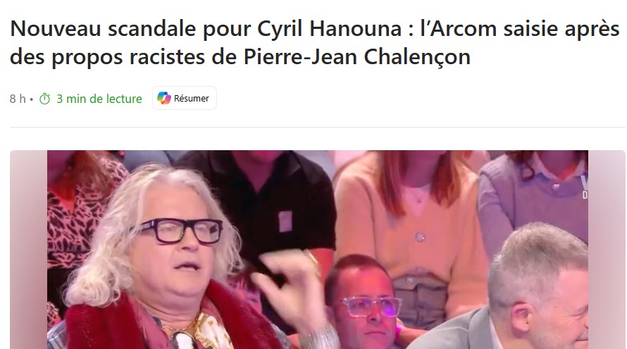 Cyril Hanouna a t'il compris la leçon qui fallait changer ?
