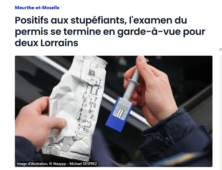 faudrait 'i obligatoirement faire passer un test anti drogue et alcoolémie juste avant l'examen du permis de conduire ?