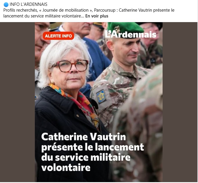 seriez vous prêt à accepter de faire ce service militaire et prêt aussi à aider quel qu'un à accepter de le faire ?