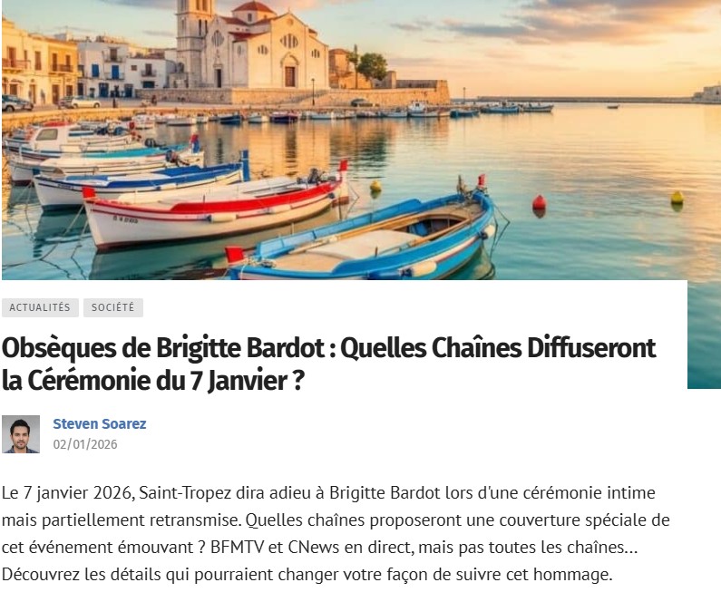 pour vous fallait 'il diffuser à la television ces obsèques ?