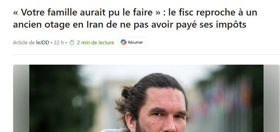 l'administration doit 'il creer une cellule administratif pour aider les anciens otages à reprendre leur vie sans ennui